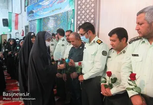 تقدیر مردم و نمازگزاران دامغانی از سبزپوشان خدوم نیروی انتظامی