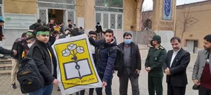 اردوی راهیان نور بسیج دانش آموزی شهرستان هرسین