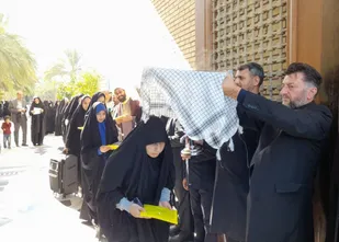 اعزام ۶۷ دانش&zwnj;آموز و عوامل اجرایی از طبس به مناطق عملیاتی جنوب کشور