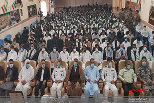 همایش بزرگ اقتدار بسیجیان در شهرستان کنارک