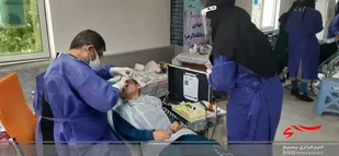 خدمت رسانی گروه جهادی دندان پزشکی الزهرا(س) در مناطق محروم حصارک+تصاویر