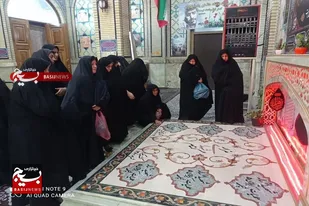 اردوی نیمروزه بسیجیان در سرخه برگزار شد