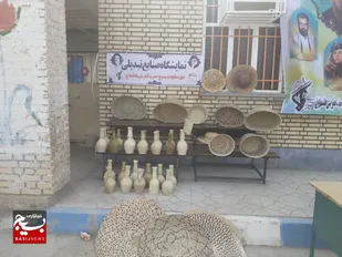 نمایشگاه صنايع تبدیلی در روستاهای شلاهی برپا شد