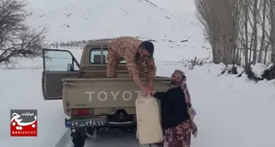 تداوم توزیع نان در روستاهای صعب&zwnj;العبور اردبیل