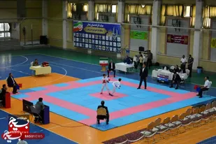 مسابقات کاراته قهرمانی بسیج استان زنجان برگزار شد