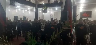 اولین یادواره شهدای گمنام استان هرمزگان در امام زاده سید سلطان محمد(ع) رودان