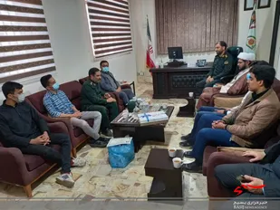 تجلیل از بسیجیان استخدام شده در نیروی انتظامی