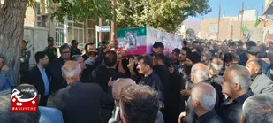 تشییع شهید &laquo;حسن نظریه&raquo; در شهرستان شاهرود به روایت تصویر