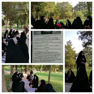 روز عفاف و حجاب حوزه بسیج دانش آموزی خواهر  حضرت زینب سلام الله علیها ناحیه نجف آباد