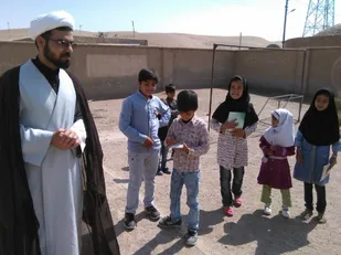 برگزاری اردوی فرهنگی تبلیغی بسیج طلاب شاهرود در روستای خارتوران