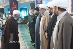 برگزاری آئین تکریم و معارفه مسئول دفتر نمایندگی ولی فقیه لشکر 10 حضرت سیدالشهدا (ع)