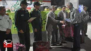 ۶۰۰ رزمنده و پیشکسوت دفاع مقدس در بهاباد یزد تجلیل شدند