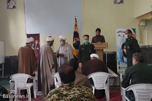 آیین تکریم و معارفه مسئول نمایندگی ولی فقیه در سپاه نهاوند