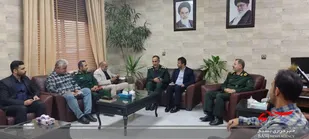 نشست فرمانده سپاه کربلا با مدیرکل ورزش و جوانان مازندران برگزار شد