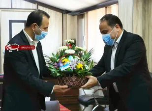 دیدار نوروزی شهردار شاهرود با مسئولین شهرستان