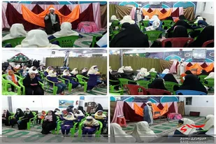 جشن روزه اولی ها در محله اسلامی کریم اهل بیت (ع) سرخه برگزار شد