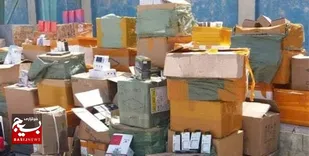 کشف انبار دپوی کالای قاچاق در اهواز