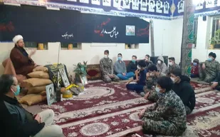 مراسم سالروز حماسه و ایثار خوانسار در پایگاه بسیج بلال حبشی برگزار شد