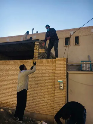 خدمت رسانی گروه جهادی شهید شوشتری پایگاه ابوذر حوزه والعادیات ناحیه روح ا... یزد