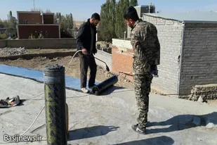 خدمت&zwnj;رسانی گروه جهادی شهید خادم&zwnj;پر کبودراهنگ در روستای قهورد سفلی