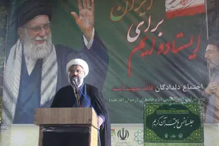 دشمن با دیدن حضور با برکت شما احساس شکست می&zwnj;کند