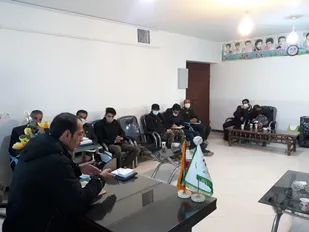 برگزاری جلسه فرمانده دسته های گردان سایبری حوزه مقاومت بسیج مشترک عشایری شهید مطهری