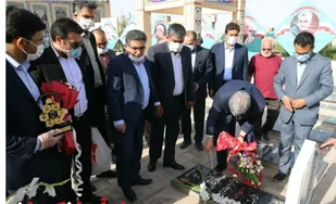 تجدید میثاق  رئیس سازمان آموزش استثنایی کشور به سیدالشهدا مقاومت