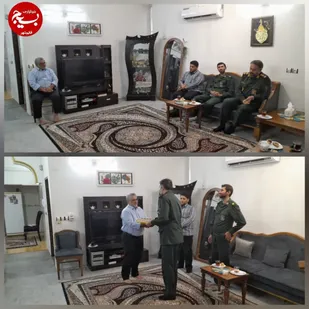 دیدار با جانباز سرافراز  علی حسین پور