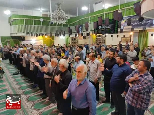 برگزاری مراسم گرامیداشت سالروز ارتحال امام خمینی (ره) در مسجد جامع کمالشهر+تصاویر