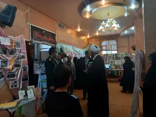 برپایی نمایشگاه طرح اسوه در نجف آباد