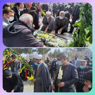 برگزاری اولین سالگرد شهید جستجوگر نور حاجی قاسمی در بسطام+ عکس