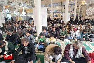 از سیاه پوش کردن پایگاه تا برپایی مسابقات ورزشی در روستاهای سرخه