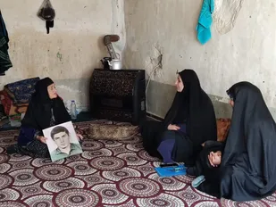 تجلیل بسیج جامعه زنان سپاه فتح استان از خانواده شهدای روستای مرد خدا + ( تصاویر)