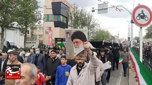 فریاد یکپارچه &laquo;مرگ بر اسرائیل&raquo; بر آسمان شهر مینودری طنین انداز شد

&nbsp;