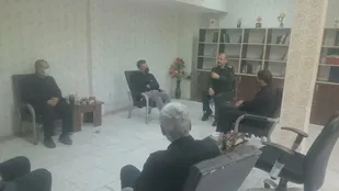 نشست مشترک فرمانده سپاه شاهرود با شورای اسلامی شهر مجن+ تصاویر