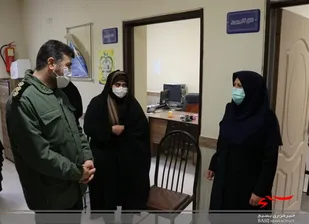 بازدید فرمانده سپاه بناب از خانه های بهداشت روستایی