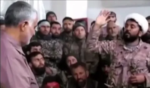 رجزخوانی مدافع حرم ساعاتی قبل از شهادت