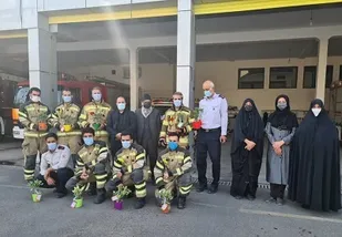 بزرگداشت روز آتش نشان