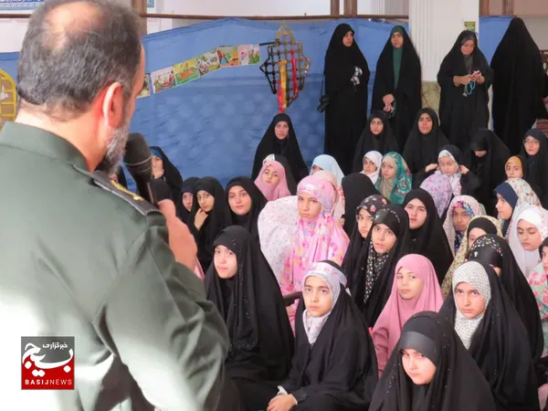 حضور فرمانده سپاه قدس گیلان در جمع معتکفین