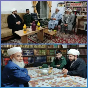 دیدار با علما اهل سنت شهرستان راز و جرگلان