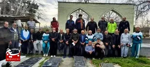 همایش پياده روي  وابستگان نيروهاي مسلح نکا