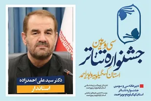 هنروران عرصه تئاتر وظیفه ای خطیر و حساس برعهده دارند