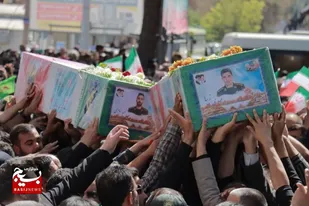 تشییع باشکوه شهدای اقتدار ملی در خراسان جنوبی