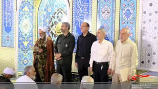 آئین تجلیل از خانواده های شهدا و ایثارگران در ماهدشت برگزار شد