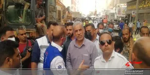 دلیل ریزش متروپل آبادان از زبان استاندار خوزستان