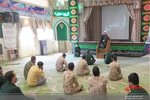مراسم اربعین حسینی و سالگرد شهید &laquo;همدانی&raquo; در &nbsp;تیپ انصارالحسین(ع) همدان