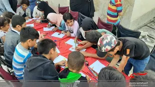 گزارش تصویری از رزمایش جهاد "امیدآفرینی" در "مسکن مهر" نظرآباد