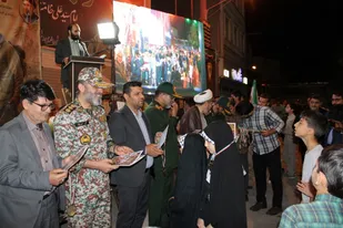برگزیدگان مسابقه &laquo;مجاهد کوچک&raquo; در کبودراهنگ تجلیل شدند