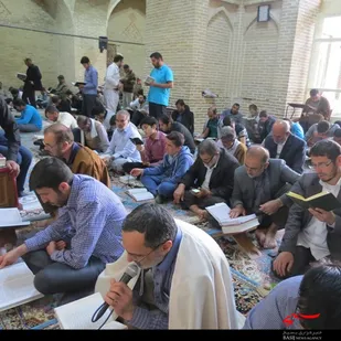 مراسم اعتکاف در مسجدجامع شهرکرد(2)