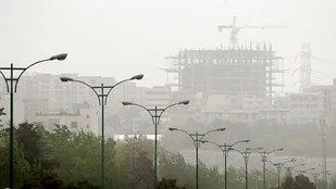 وضعیت نارنجی هوا در دو شهر استان